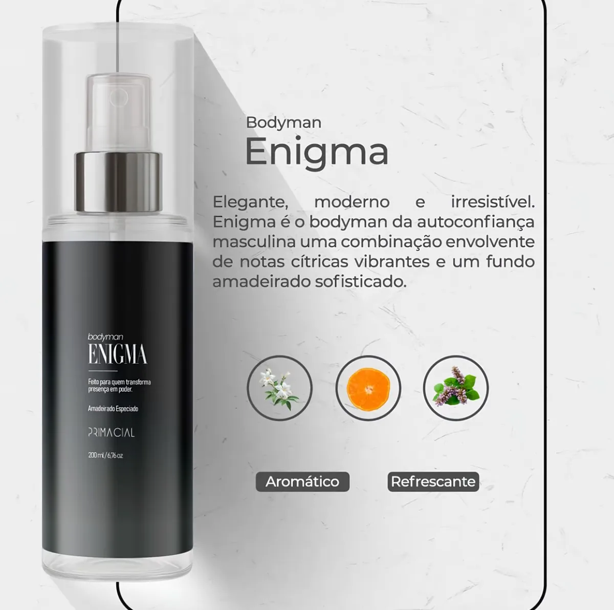 Body Splash Masculino 200ml – Enigma, Midtown ou Barbarus 3
