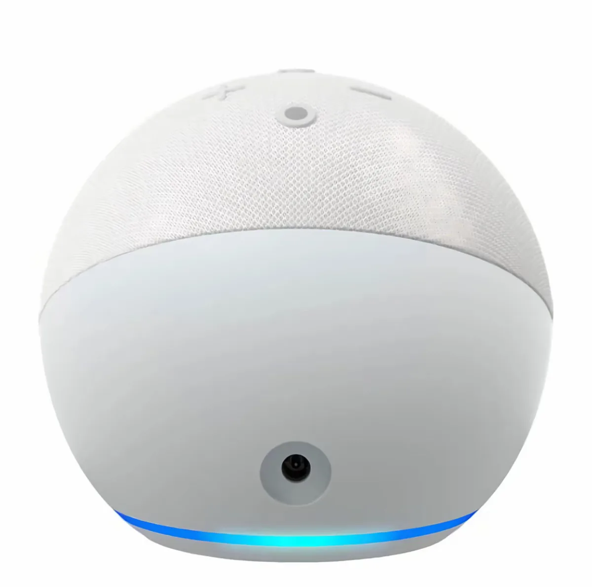 Echo Dot com Relógio e Alexa – Caixa de Som Inteligente Branca 3
