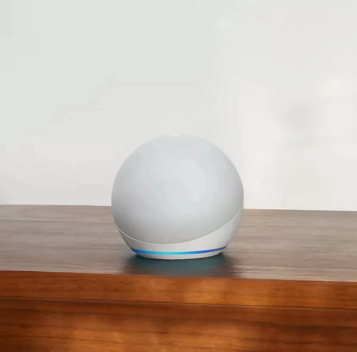 Echo Dot com Relógio e Alexa – Caixa de Som Inteligente Branca 4